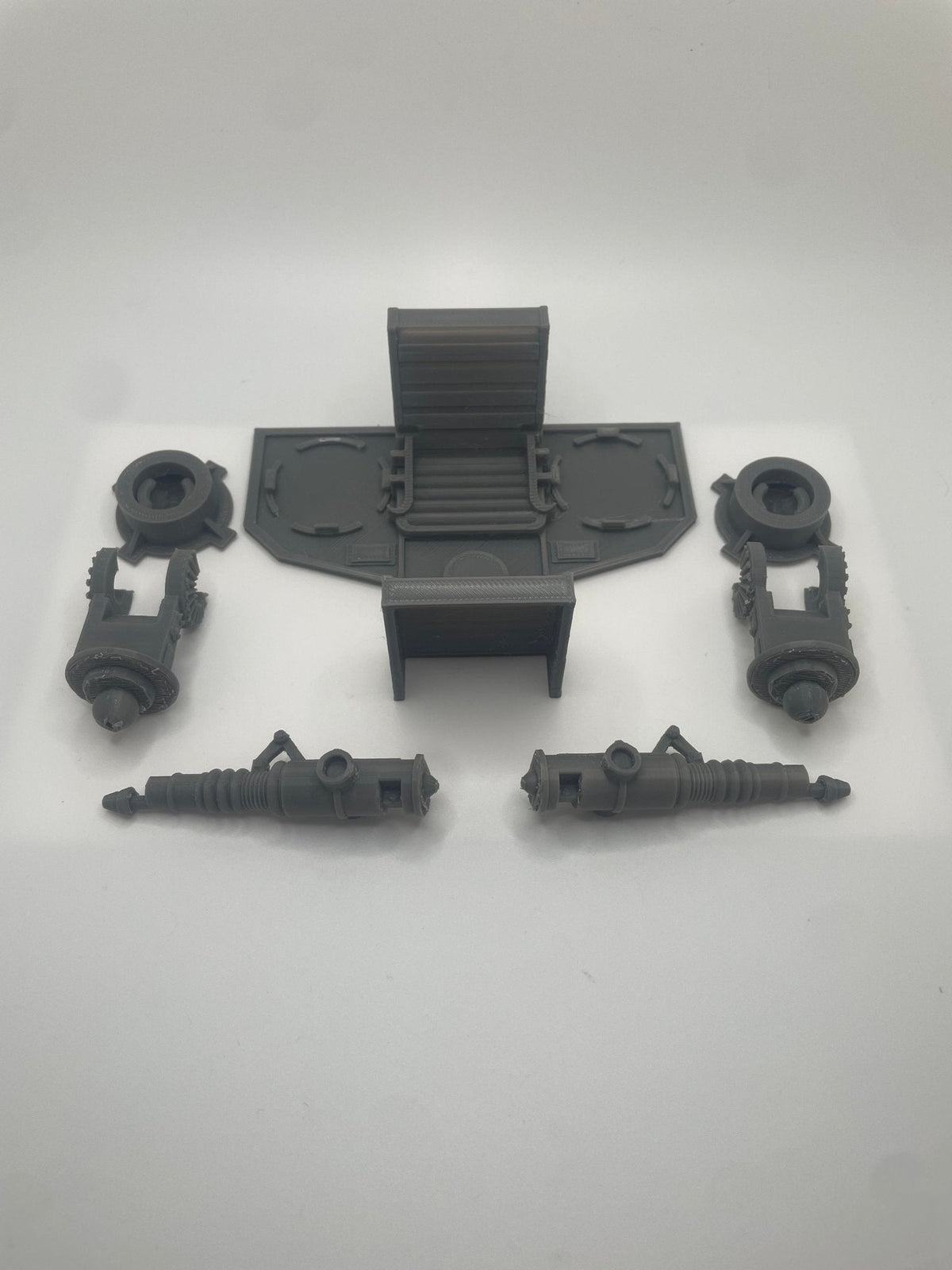 Vintage Star Wars Kenner Rebel Transport Cannons Mount & Base Repro Part 1982