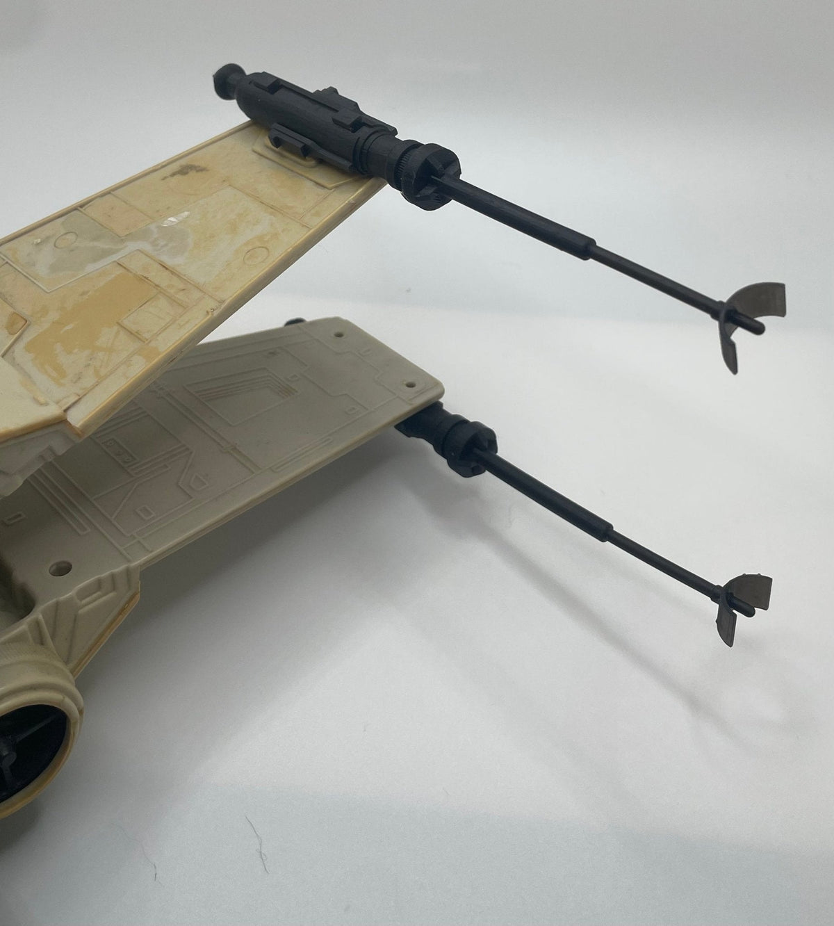 Vintage Star Wars Kenner X Wing Cannons Reproduction Replacement Part 1978 1995