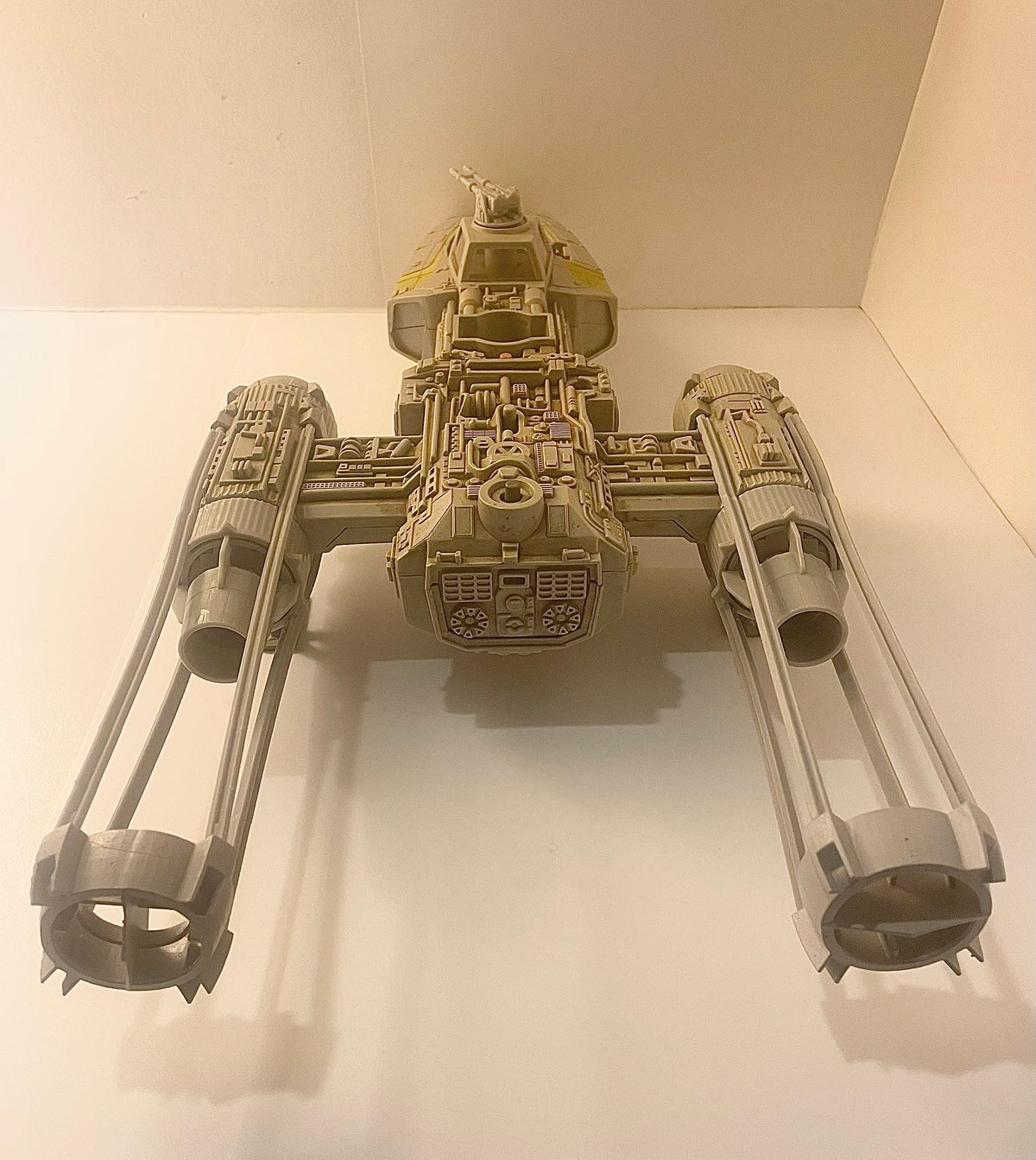 VINTAGE STAR WARS Y Wing Engine Set Complete Replacement Part REPRO 1983 Kenner Toys