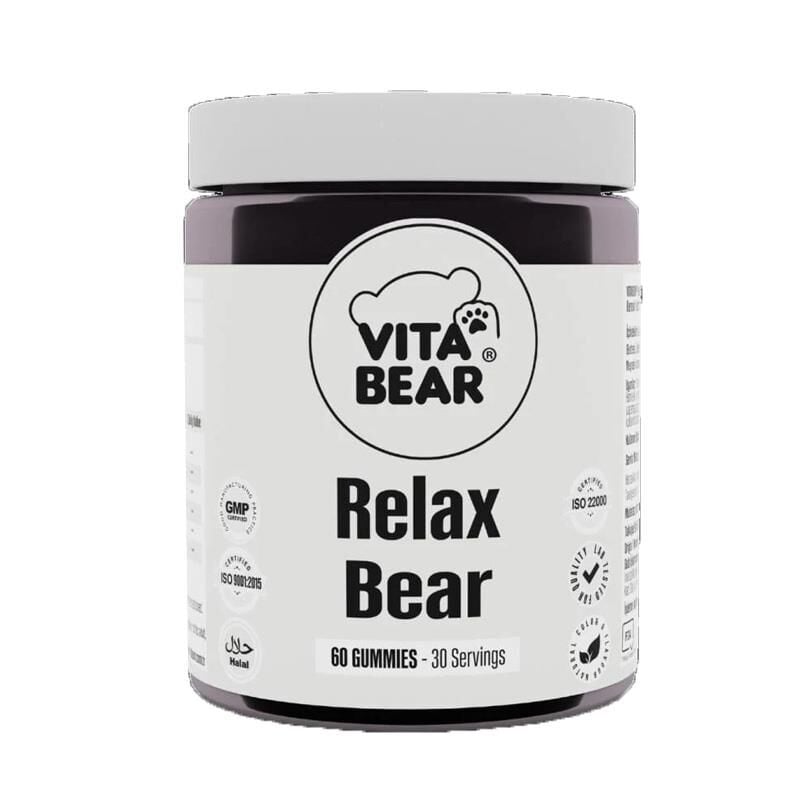 Vita Bear Relax Bear Daily Wellness Support 60 Gummies
