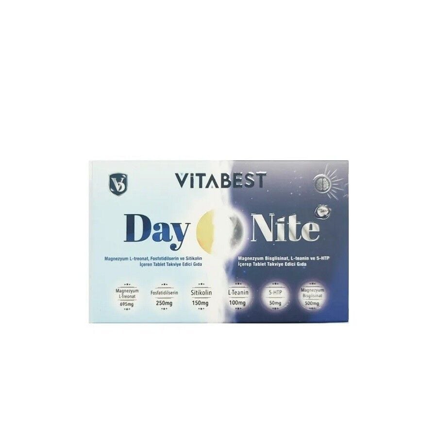 Vitabest Day & Nite Dual Formula Supplement 30 Tablets