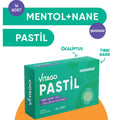 Vitago Peppermint and Eucalyptus Oil Lozenges 16 Count