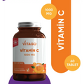 Vitago Premium Vitamin C 1000 mg Daily Supplement 60 Tablets