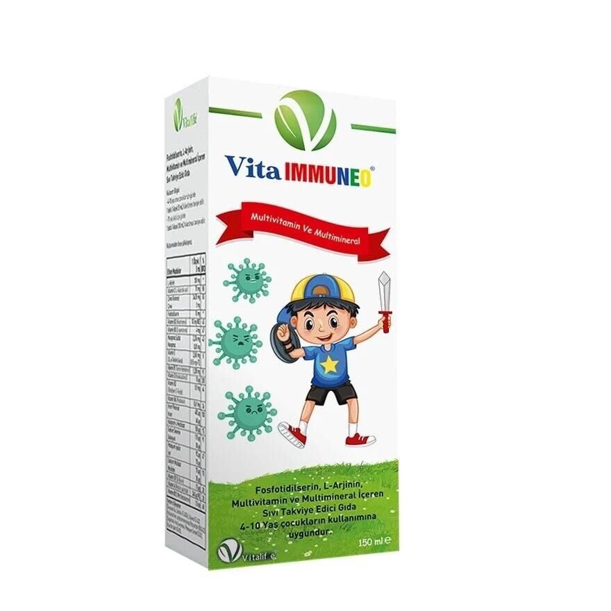 Vitalife Vitaimmuneo Multivitamin & Multimineral Liquid 150ml