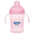 Wee Baby Colorful Non-Spill Sippy Cup with Handles Pink 240ml