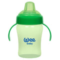 Wee Baby Colorful Non-Spill Sippy Cup with Handles Green 240ml