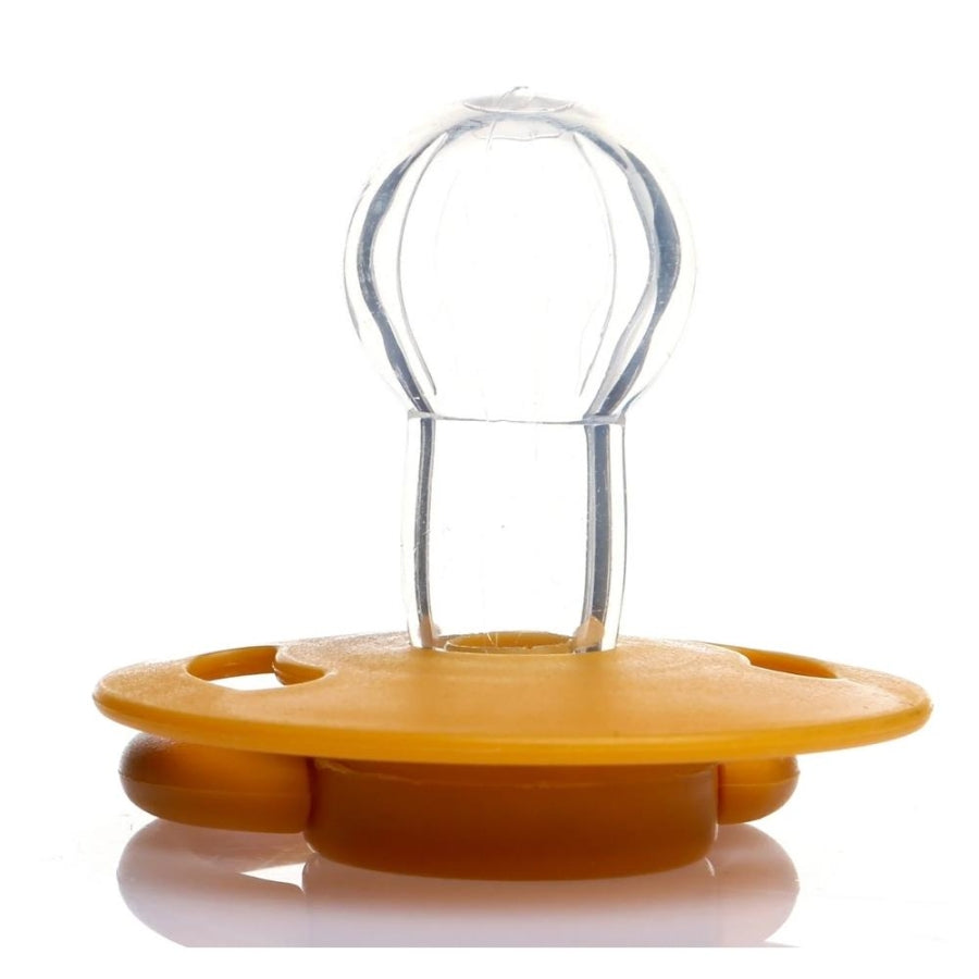 Wee Baby Cool Round Silicone Pacifier No.2 Yellow 6-18m
