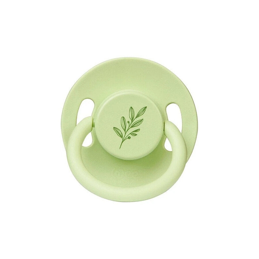 Wee Baby Cool Round Tip Pacifier No.1 Khaki 0-6m
