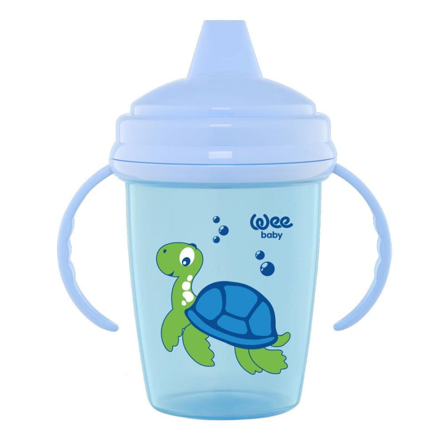 Wee Baby Enjoy Non-Spill PP Training Cup Blue 240ml