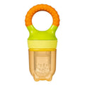 Wee Baby Fruit Feeder for Safe Self-Feeding Orange 6+ Months