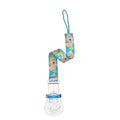 Wee Baby Zoo Pacifier Clip Blue for Secure Attachment 1 Count