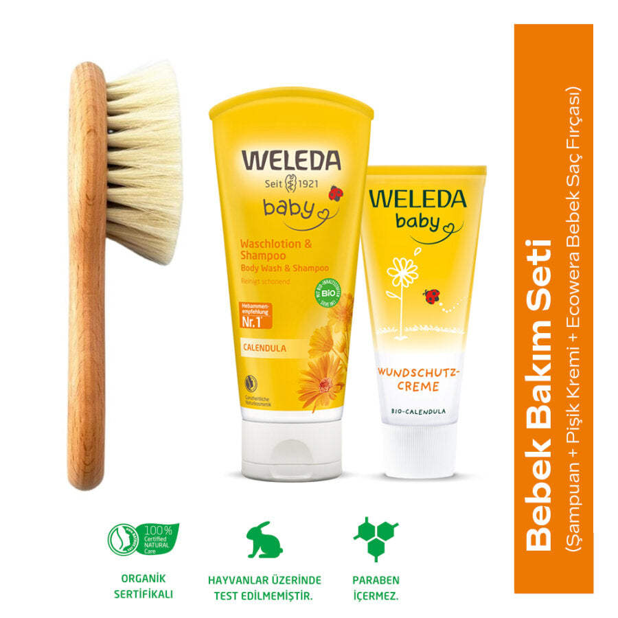 Weleda Hair and Baby Care Set Gentle Cleansing 2-Piece Kit