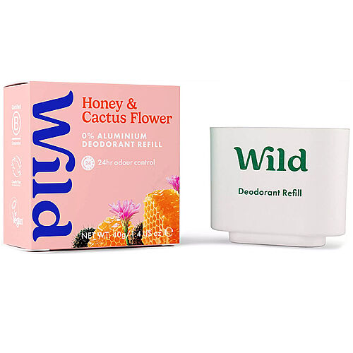 Wild Honey & Cactus Flower Natural Deodorant Refill 40g
