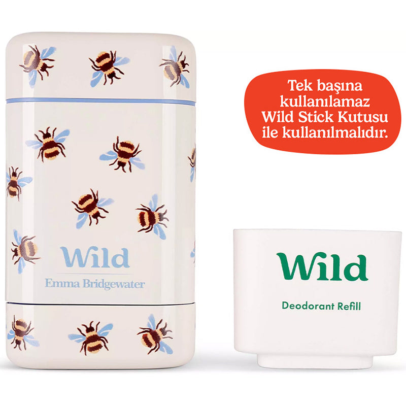 Wild Honey & Cactus Flower Natural Deodorant Refill 40g