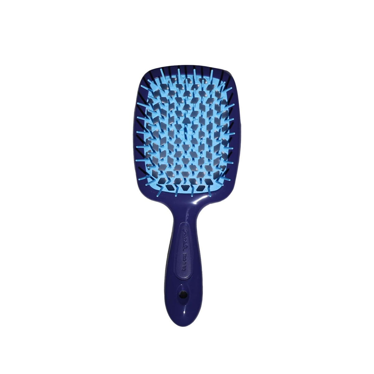 Janeke Superbrush Hair Brush for Detangling Navy Blue 1 pc