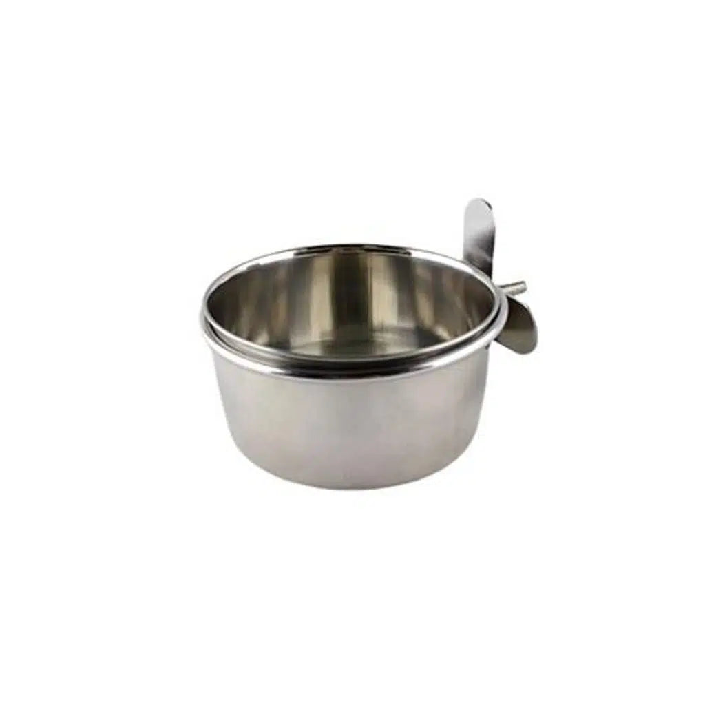 Zampa 30 oz Screw-On Stainless Steel Cage Bowl for Pets