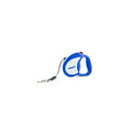 Zampa Galera Retractable Tape Dog Leash 4m S White-Blue