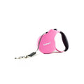 Zampa Loja Retractable Tape Dog Leash 5m Medium Pink