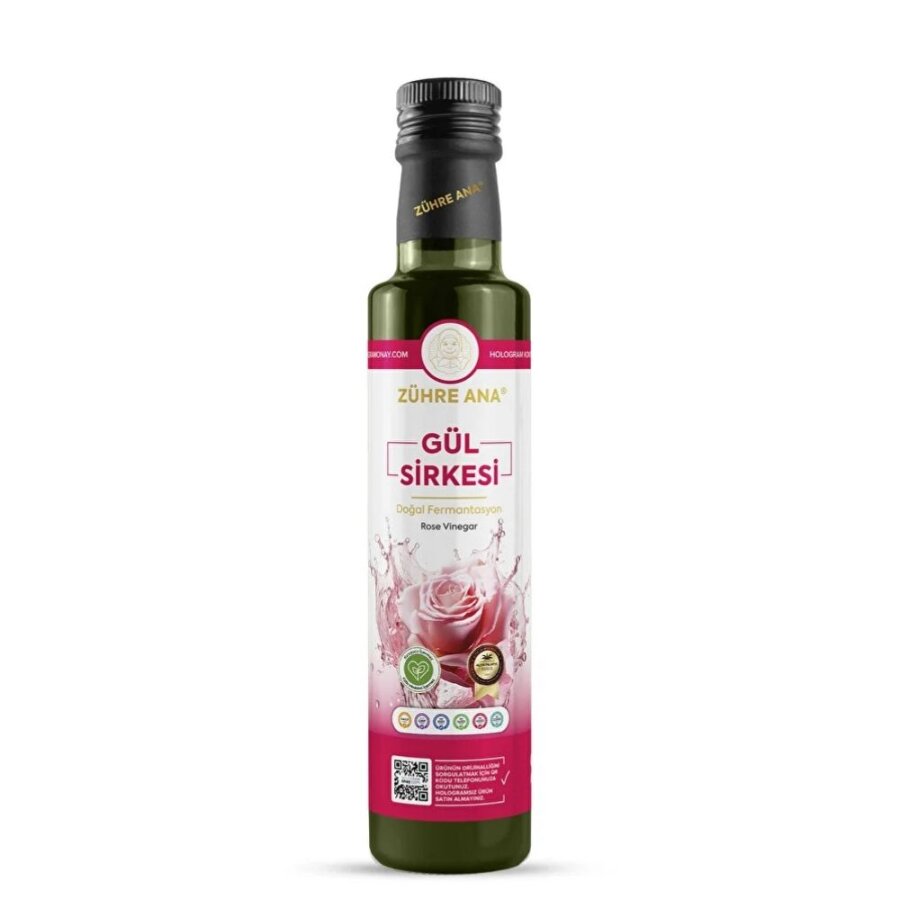 Zuhre Ana Rose Vinegar Natural Fermentation 500 ml