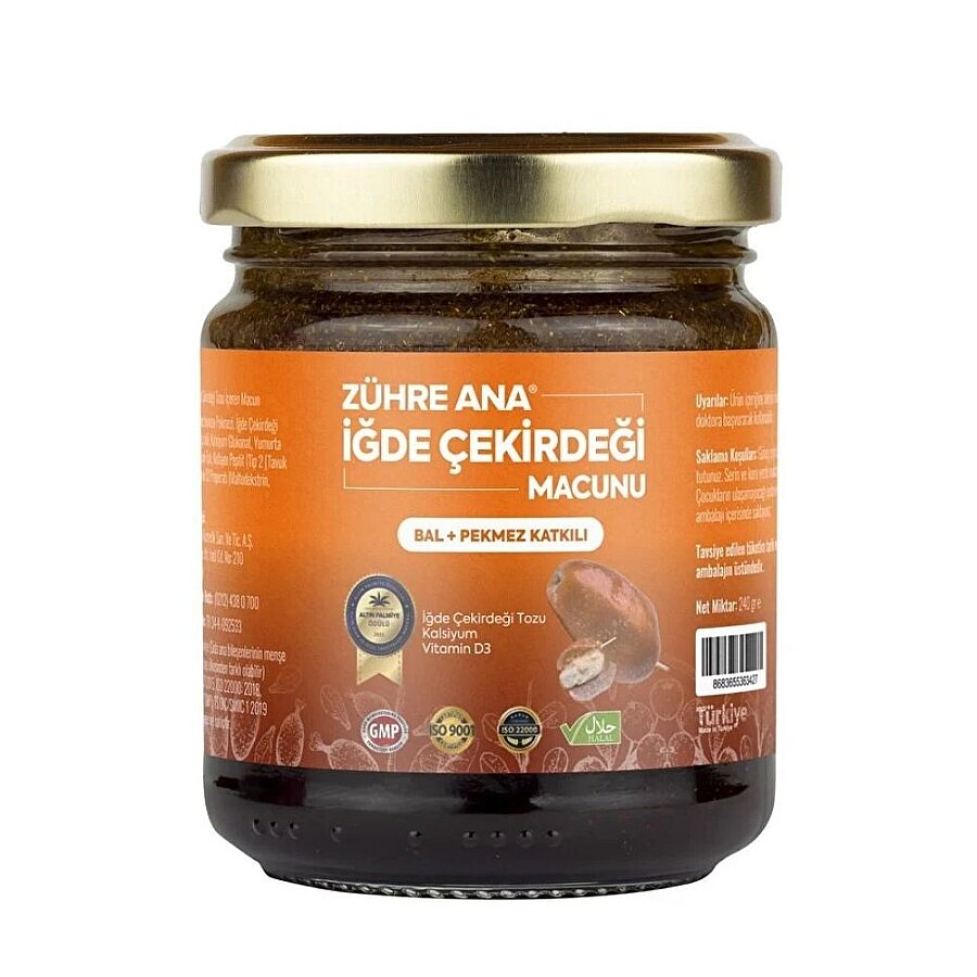 Zuhre Ana Oleaster Seed Paste with Collagen & Vitamin D3 240g