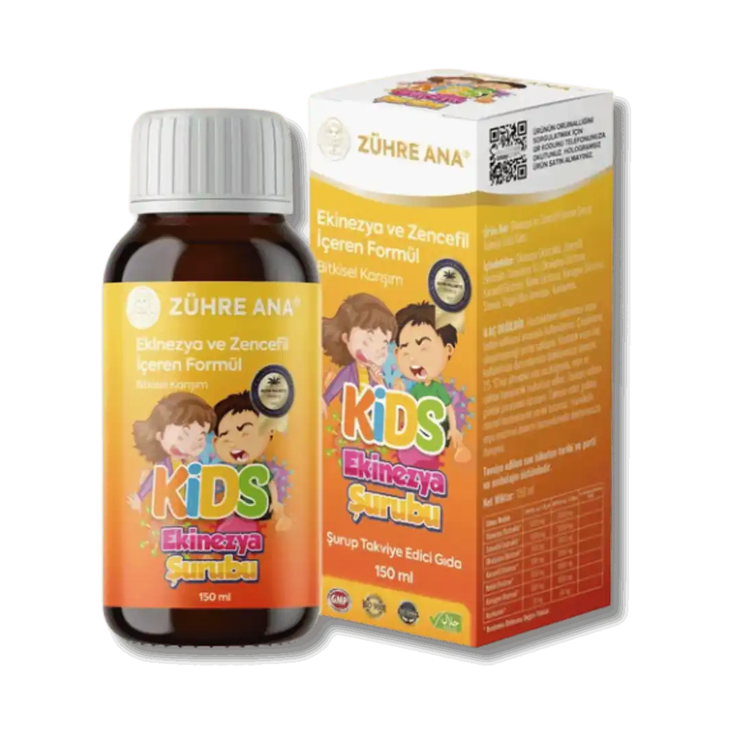 Zuhre Ana Kids Herbal Syrup for Throat Comfort 150 ml