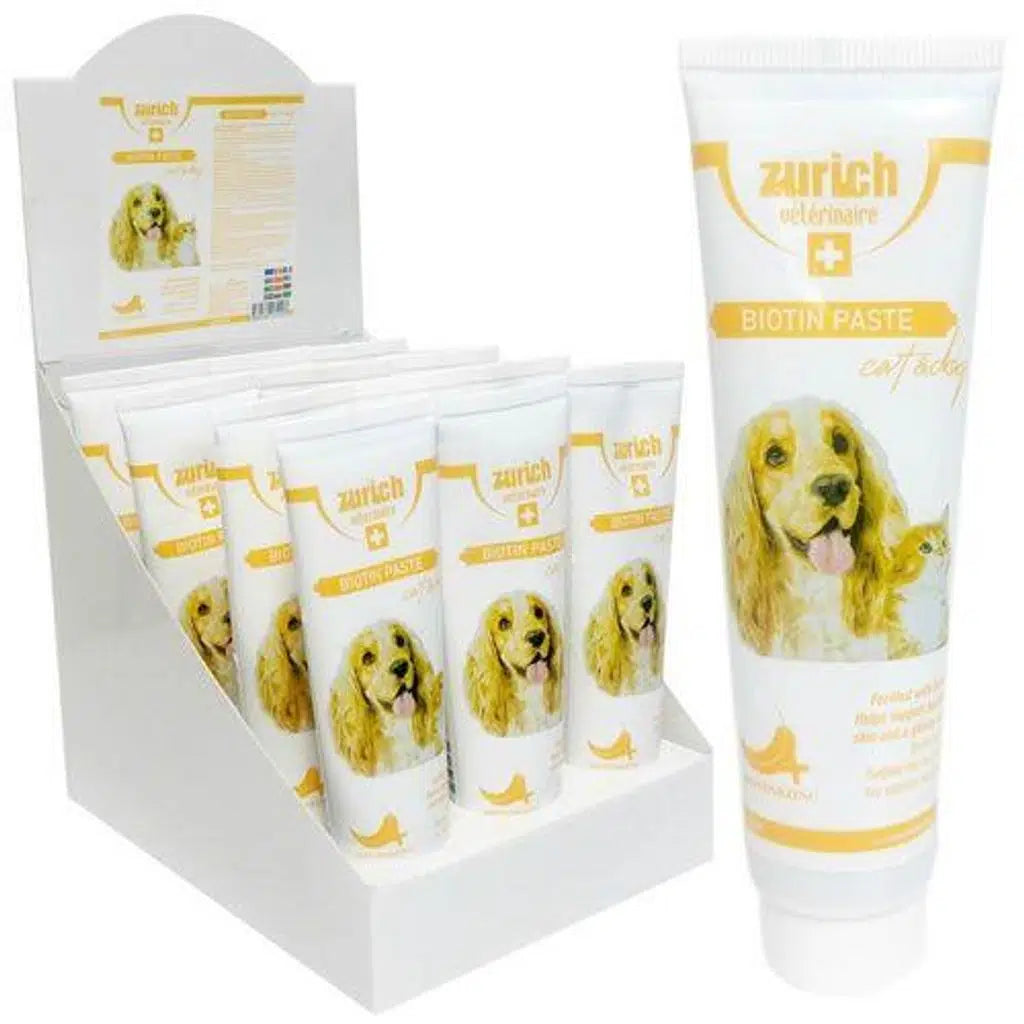 Zurich Biotin Paste for Cats and Dogs Skin & Coat Support 100g